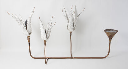 Coltura idroponica - a Sculpture & Installation Artowrk by stefano zaratin